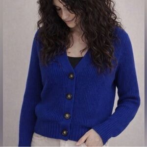 Twik Royal Blue Women's Cardigan
